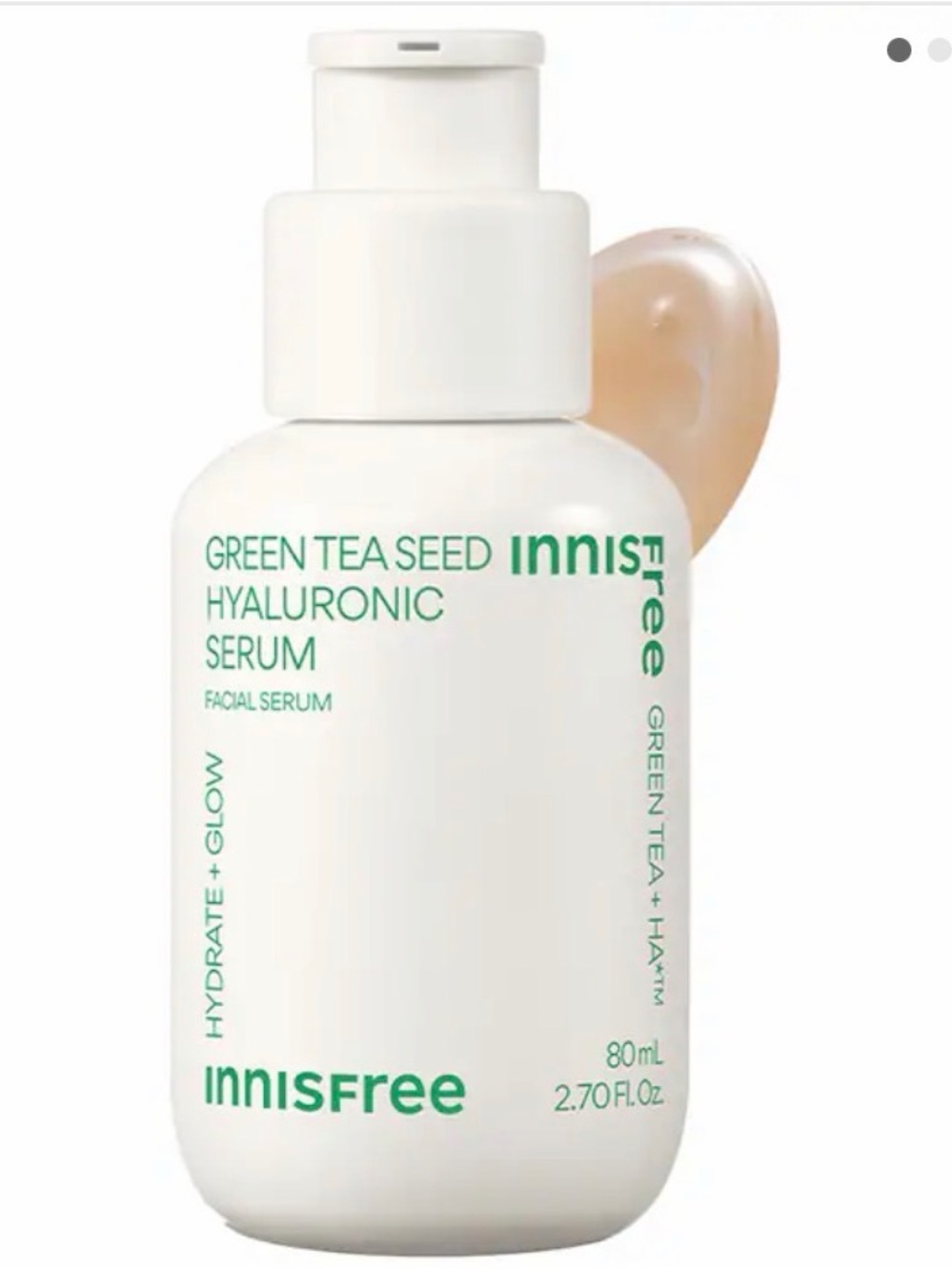 Innisfree Green Tea Seed Hyaluronic Serum - White